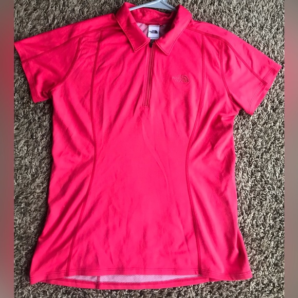 The North Face Tops - Womens The North Face  1/4 zip short sleeve shirt Size L